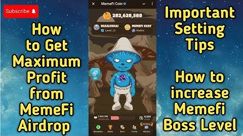 MemeFi Trick || How to increase Boss Level in Short Time