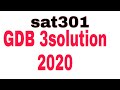 sat301 dgb 3 solution /2020