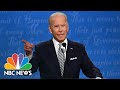 Will You Shut Up Man?': Biden Blasts Trump For Interrupting | NBC News