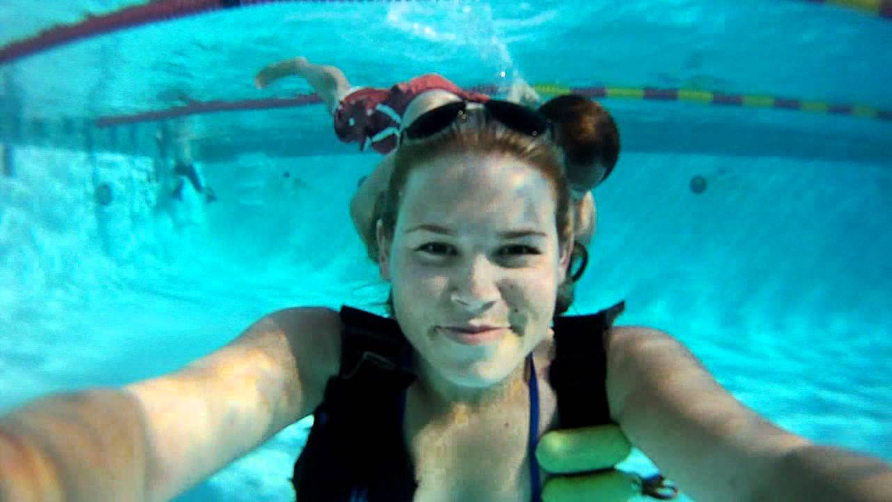 Aeriel Walking underwater YouTube