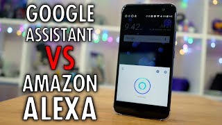 Amazon Alexa vs Google Assistant on the HTC U11
