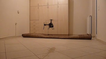 T-Rex 450 Clone - Storm 430 - First Indoor Hover