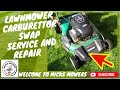 Repairing A Lawn Mower and a Full Service - Easy Fix