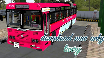 grand new super luxury livery for ap-tsrtc bus mod liverys
