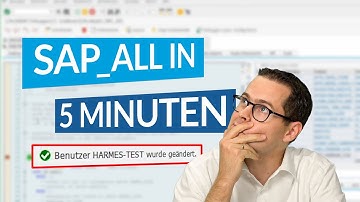 SAP_ALL in 5 Minuten mit Debugging