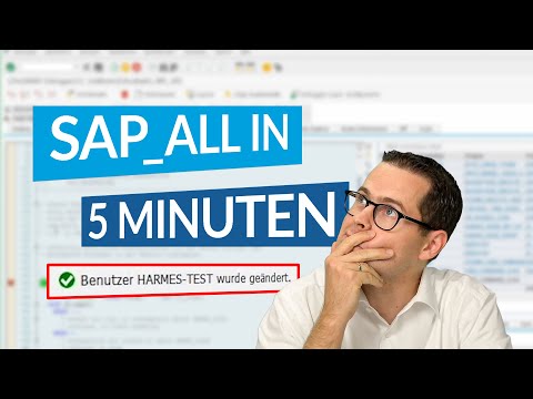 SAP_ALL in 5 Minuten mit Debugging