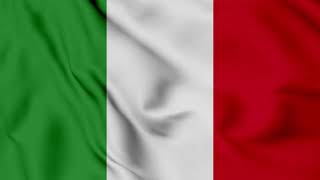 Italy Flag Waving Background | HD | FREE DOWNLOAD