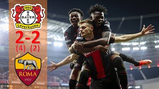 Leverkusen 2-2 AS Roma Agregat (4-2) | Highlights and All Goals | #football #leverkusen #asroma