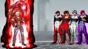 [Mugen KOF] D Yashiro Rhythm Vs Orochi Iori Ct QS Team