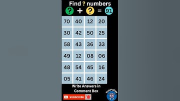 Find ? numbers | Only a genius could find all the numbers | Hard Level
