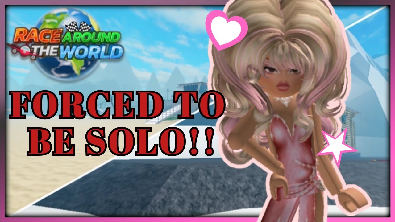 MY PARTNER LEFT! thanks... | Race Around The World Roblox