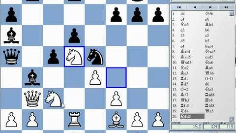 15 Min Chess #22 with Live Comments - Nimzo-Indian