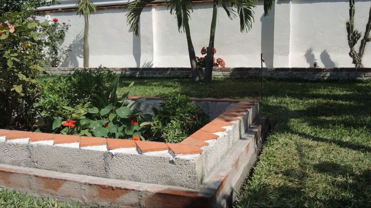 Raised Flower Bed YouTube