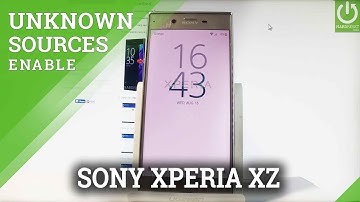 How to Allow Unknown Sources in SONY Xperia XZ FZ8331