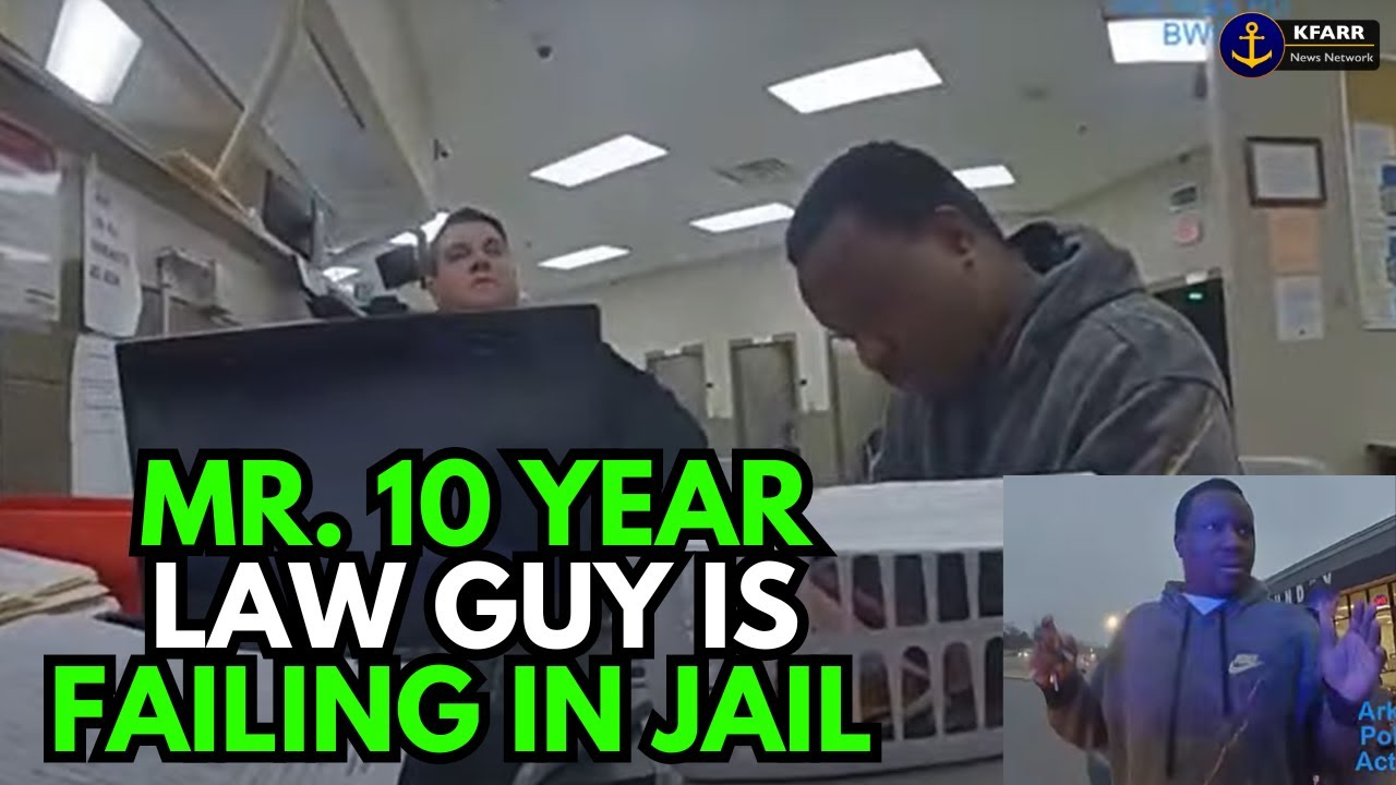 Mr. Law Scholar Fails To Impress Cops In The Jail. - YouTube