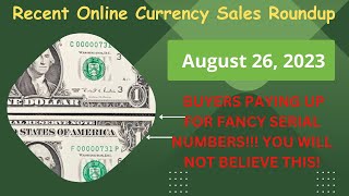 💴 More INSANE EBAY SALES PRICES For Duplicate Star Notes AND Matching Pairs!!! #money #currency