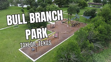 Incredible Tree Tops Playground at Bull Branch Park Taylor TX - ZipKrooz & Forest Adventure!
