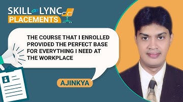 Skill-Lync’s Placements | Ajinkya Patil’s Learning Journey | PGP in CFD