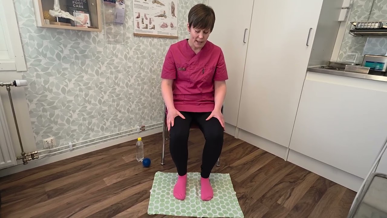 Fotens dag -fotgymnastik 