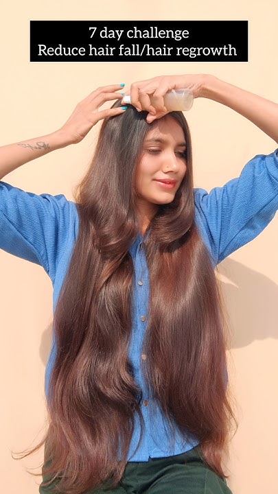  7 day challenge stop hair fall/hair regrowth #shorts - YouTube
