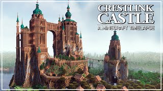 Crestlink Castle - A Minecraft Timelapse by SixWings 49,732 views 1 month ago 24 minutes
