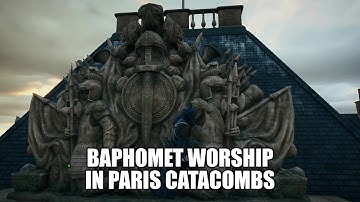 BAPHOMET WORSHIP IN PARIS CATACOMBS
