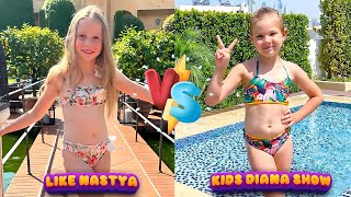 Like Nastya VS Kids Diana Show TRANSFORMATION 🔥 From Baby to 10 Years Old 2024