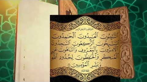 ما تيسر من سورة التوبة بصوت القارئ مصطفى بوزيان