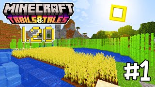 เอาชีวิตรอดในคืนแรก กับเพื่อน มายคราฟ 1.20 | Minecraft เอาชีวิตรอด #1