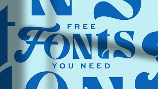 3 FREE fonts for commercial use (Download Now!)