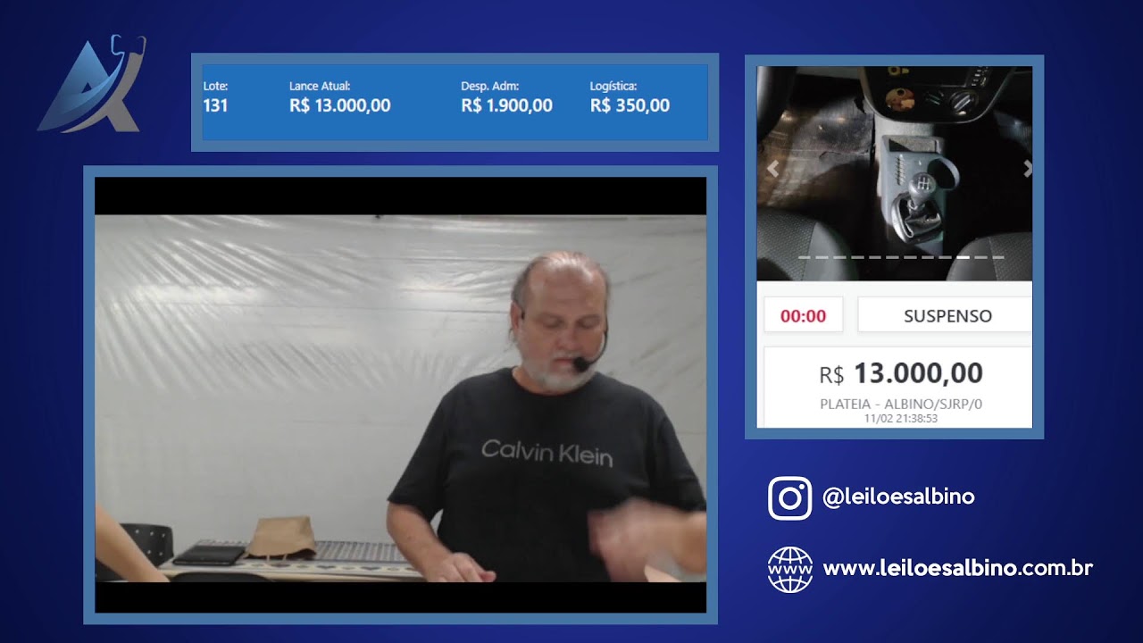 LEILÃO DE VEÍCULOS - 11 DE FEVEREIRO DE 2026