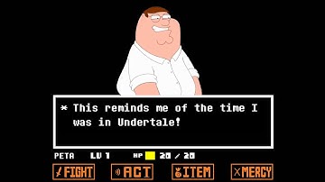 Cutaway Approaching (Family Guy x Undertale)