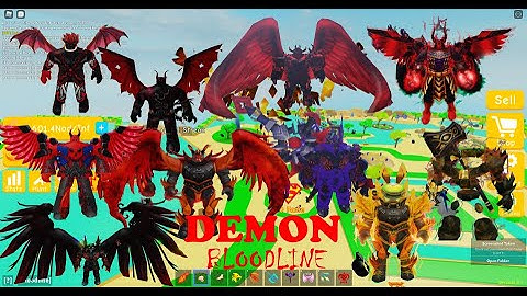 I got ALL demon Bloodlines in 12hrs! Lifting Simulator