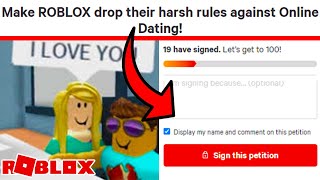 Petition · Roblox: Petition to stop Online Daters ·