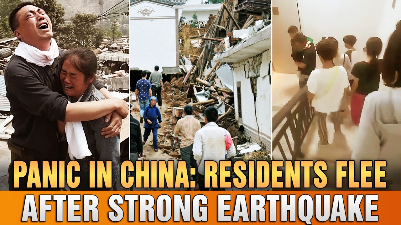 It’s the first time I’ve felt an earthquake this bad. Everyone is looking for a place to stay. Everyone is outside. No one dares to go back in. They all ran out. It’s an earthquake. It’s an earthquake. They all ran out. It’s quite serious. It’s not just a slight shake. It’s a major shake. The bed is shaking. The TV is shaking. It’s a big earthquake. Look at us. It’s an earthquake. The whole bed, the TV, and the house are shaking. 

Oh my God. I’m scared to death. I’m running down the stairs. I’m shaking on the bed. OK, guys. The earthquake is happening. The highway is jammed. About 30% of the tourists have left. They are all running away. This car is so fast. It’s even faster than the cars on Sanyang Youth Street. What’s going on? Oh my God, there’s an earthquake. What are you doing in this heavy rain? It’s crazy. Hurry up. Hurry up. Thank you.