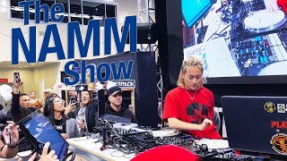 DJ RENA at NAMM Show 2024