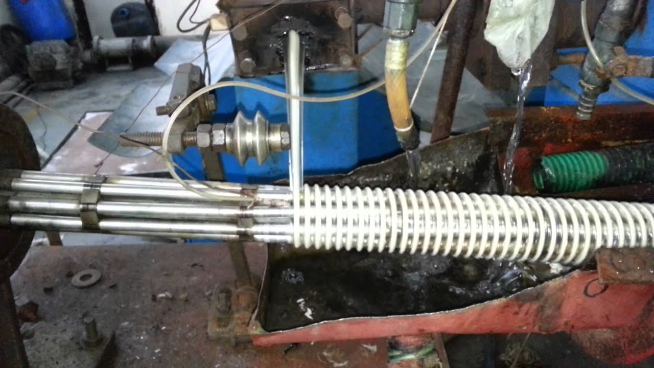 PU Duct Hose Making Video YouTube