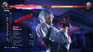 Tekken 8 / 0-8 Level Lee Chaolan Wall Carry Combo Wall To Wall