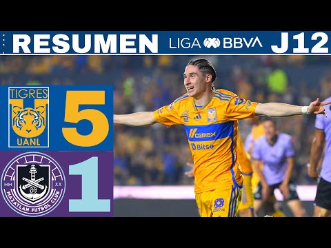 U.A.N.L. Tigres Mazatlan FC Goals And Highlights