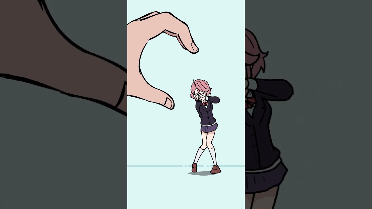 Hand Heart DAN DA Animation Comics Cartoon Dandadan Funny