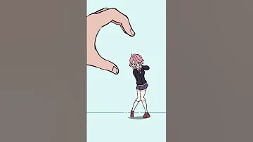 Hand Heart DAN DA DAN Animation Comics Cartoon Dandadan Funny 