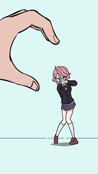 Hand heart: DAN DA DAN #animation #comics #cartoon  #dandadan #funny