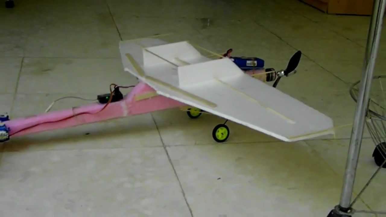 Hand Made RC plane. - YouTube