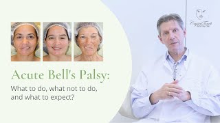 Acute Bell's palsy: What to do, What NOT to do and What to expect