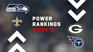 Week 9 NFL Power Rankings Show: Seahawks Leapfrog Ravens and Packers