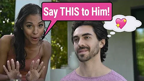 Say THIS to Him, Then Watch Him Melt 😉 (Matthew Hussey, Get The Guy)