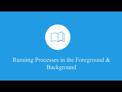 Linux Tutorial | Running Processes in the Foreground & Background