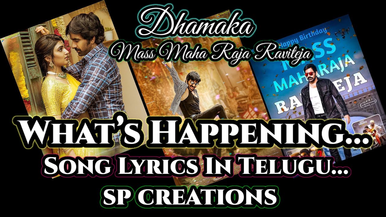 what-s-happening-lyrics-song-out-now-dhamaka-upcoming-movie-in