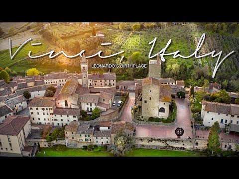 Video: Vinci, Italy: Home Town ng Leonardo da Vinci sa Tuscany