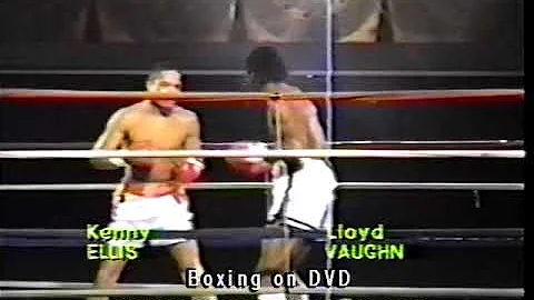 KENNY ELLIS vs LLOYD VAUGHN - Pro Boxing